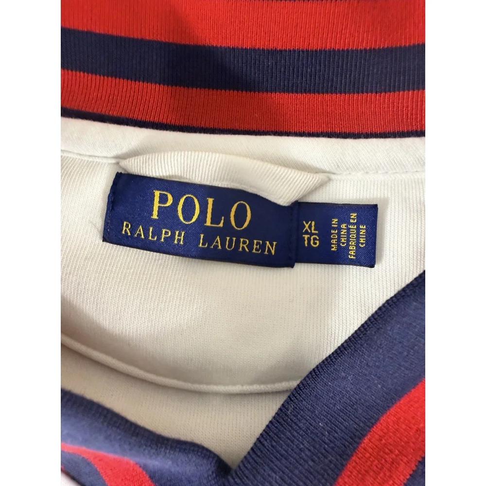 Polo Ralph Lauren Polo Bears 67 Baseball Jacket Mens Large White/Blue/Red - Picture 7 of 12